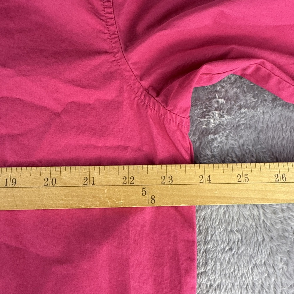Aritzia Wilfred Free‎ Women's Shirt Button Up Large Cotton Pink Preppy Career - Picture 5 of 6